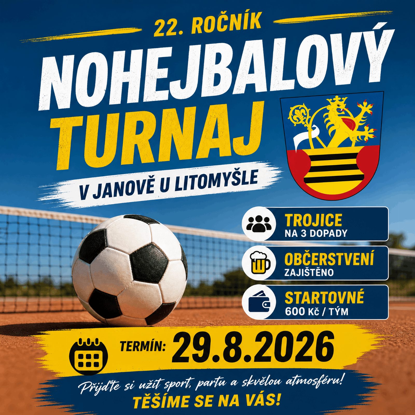 Tournament poster Janovský turnaj 22. ročník